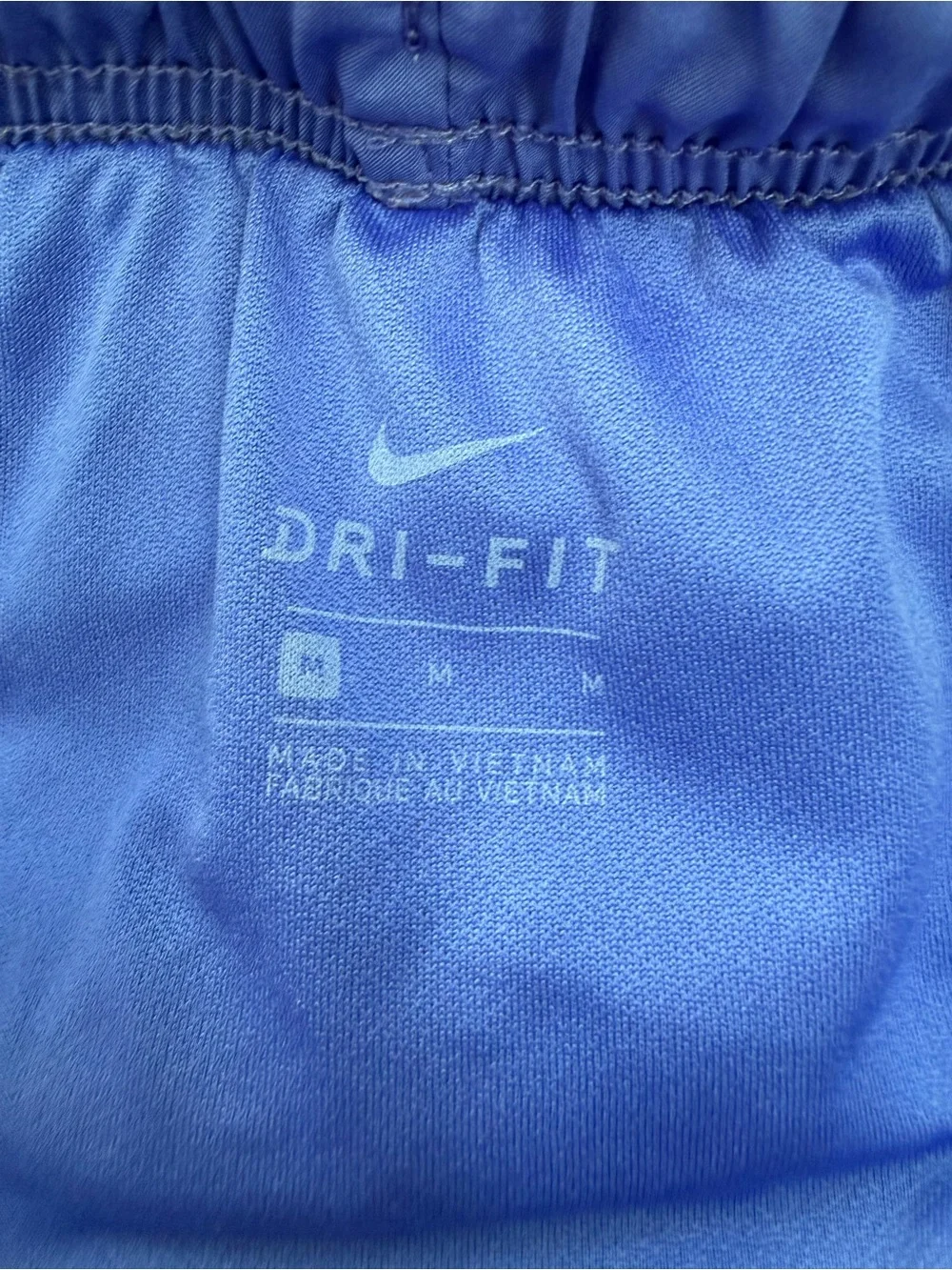 Nike Dri-FIT Royal Blue Athletic Shorts Women's Size Medium EUC